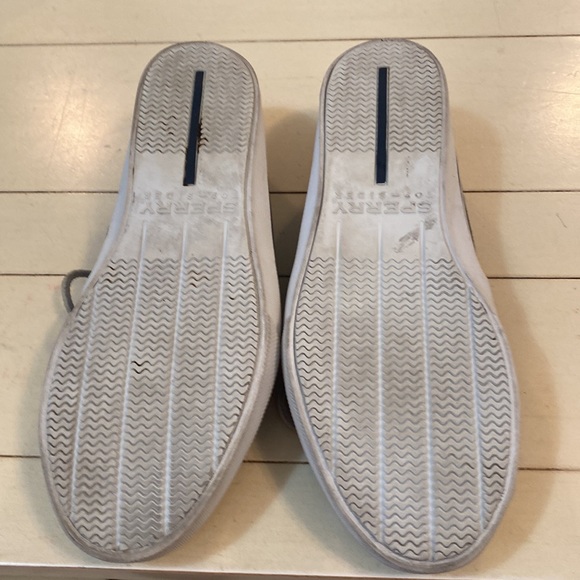Men’s fabric Sperry Topsider in navy. Size 9 - Picture 6 of 6